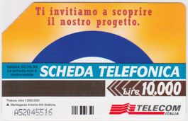 Telefonkarte Italien Telecom Italia