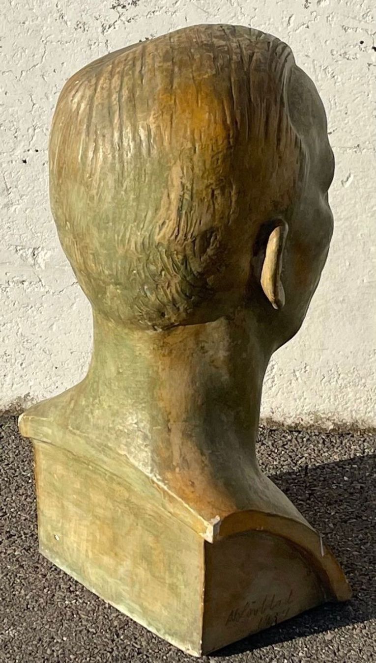 Sculture & Statue: Grosse Keramik Büste signiert – Usato da Olten venduto da sportwelt 5