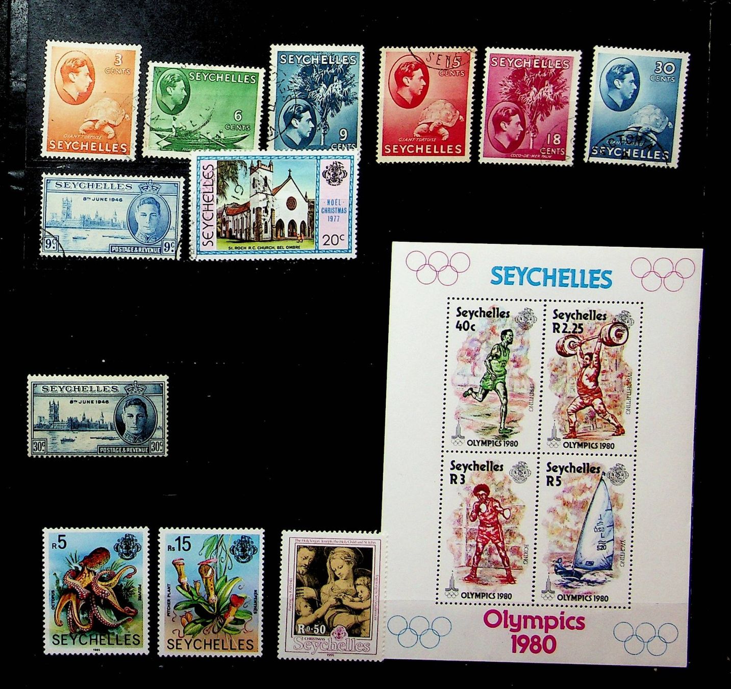 Tutti i francobolli: SEYCHELLES TIMBRES OBLITÉRÉS + NEUFS** /U622 – Nuovo (secondo la descrizione) da Estavayer-le-Lac venduto da nane85