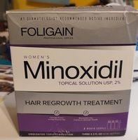 Foligain Minoxidil 2% Haarwachstum Frauen 3 Monate