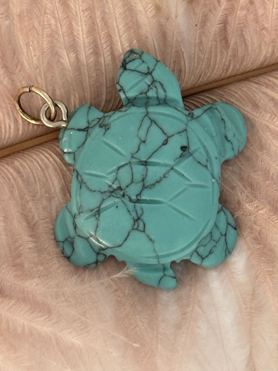 Pendentifs: Schildkröte aus Stein – Neuf avec emballage d'origine à Niederglatt ZH par Silberschmuck-design