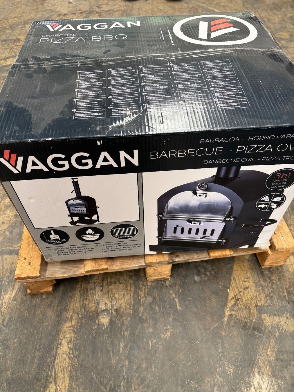 Pizzaofen: Vaggan Barbecue-Pizza Ofen – Neu und originalverpackt aus Wildegg von Rider59 4