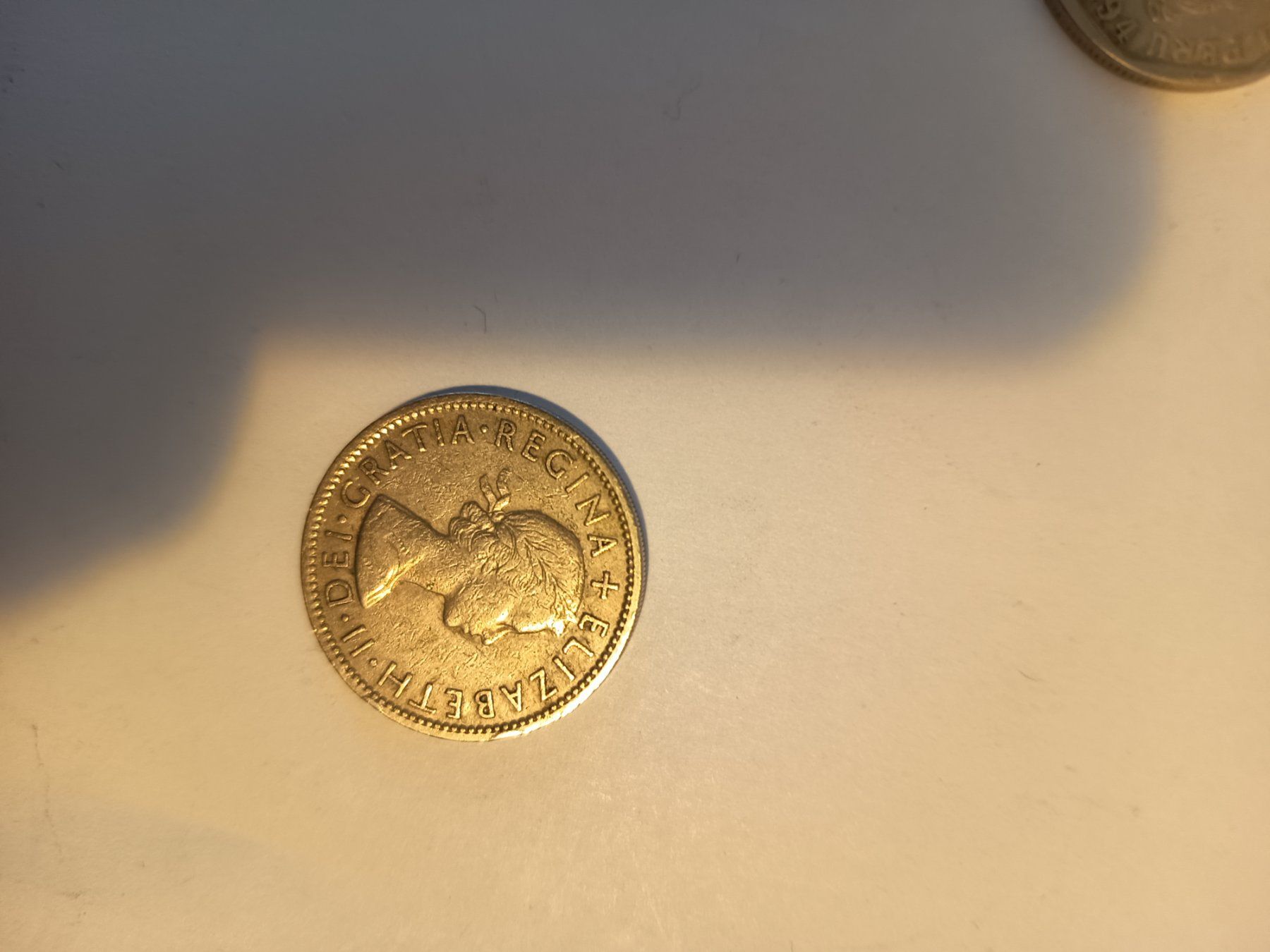 Alle Münzen: 2 schilling 1956 florin british   nr208 – Gebraucht aus Wattwil von LuckyLegoandCoins 1
