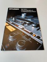 SELTEN ORIG. STUDER B67 MK II PROF. TONBANDMASCHINE KATALOG