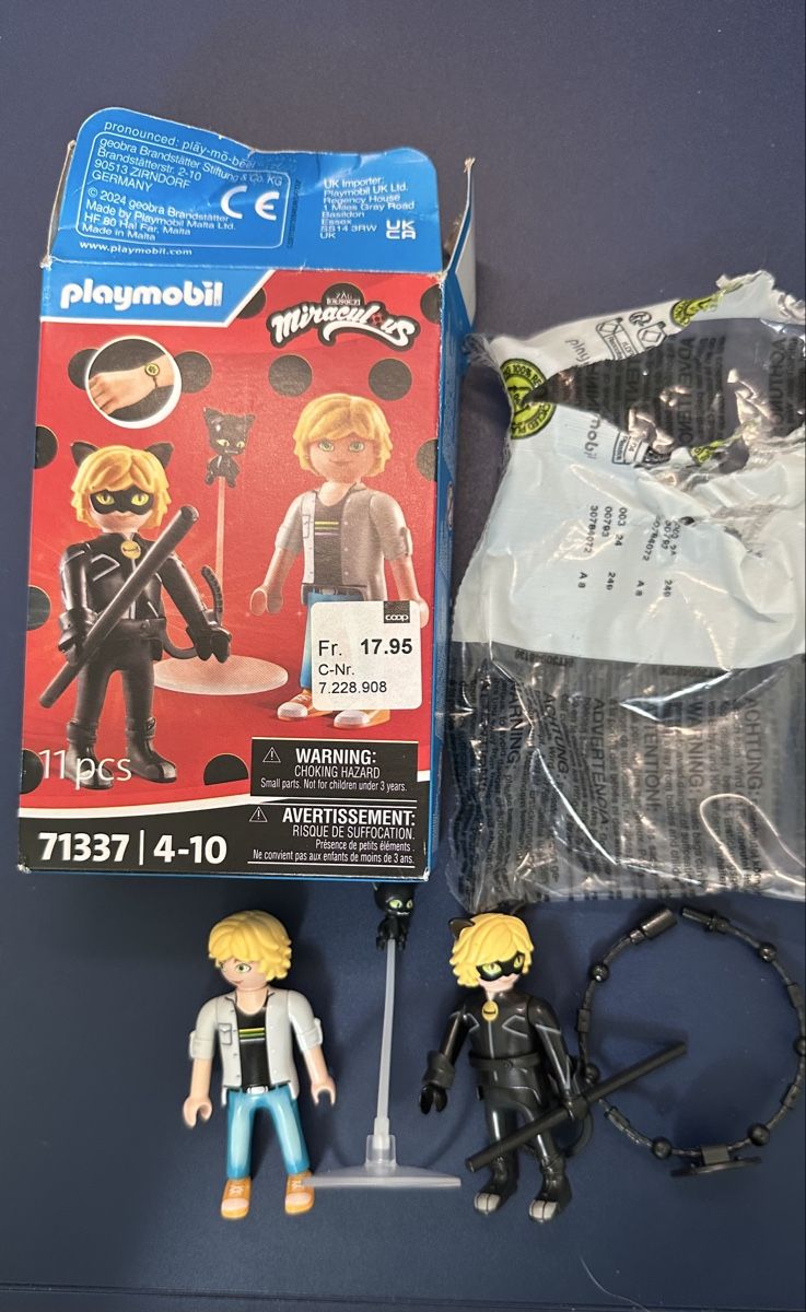 Playmobil Spielzeuge: Playmobil Miraculous Chat Noir Set – Neu (gemäss Beschreibung) aus Niederhasli von Goldfinge0