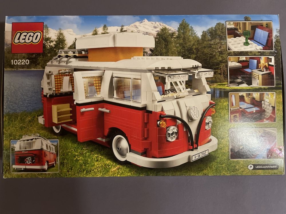 LEGO Creator 10220 Volkswagen T1 Camper Van, Komplett! (Gebraucht) in ...