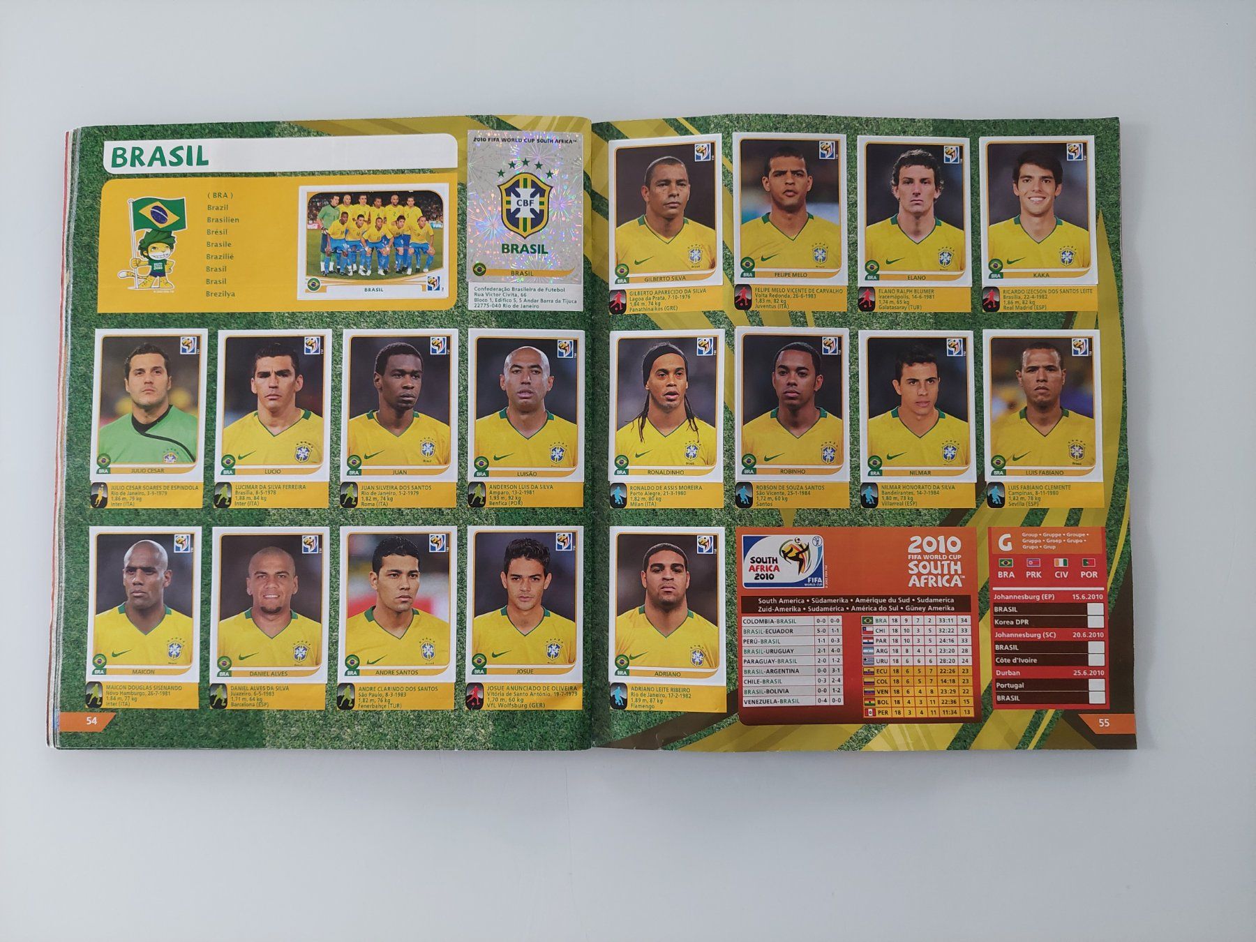 Panini Alben: Album Panini World Cup 2010 – Gebraucht aus Signy von oli_sn9g 3