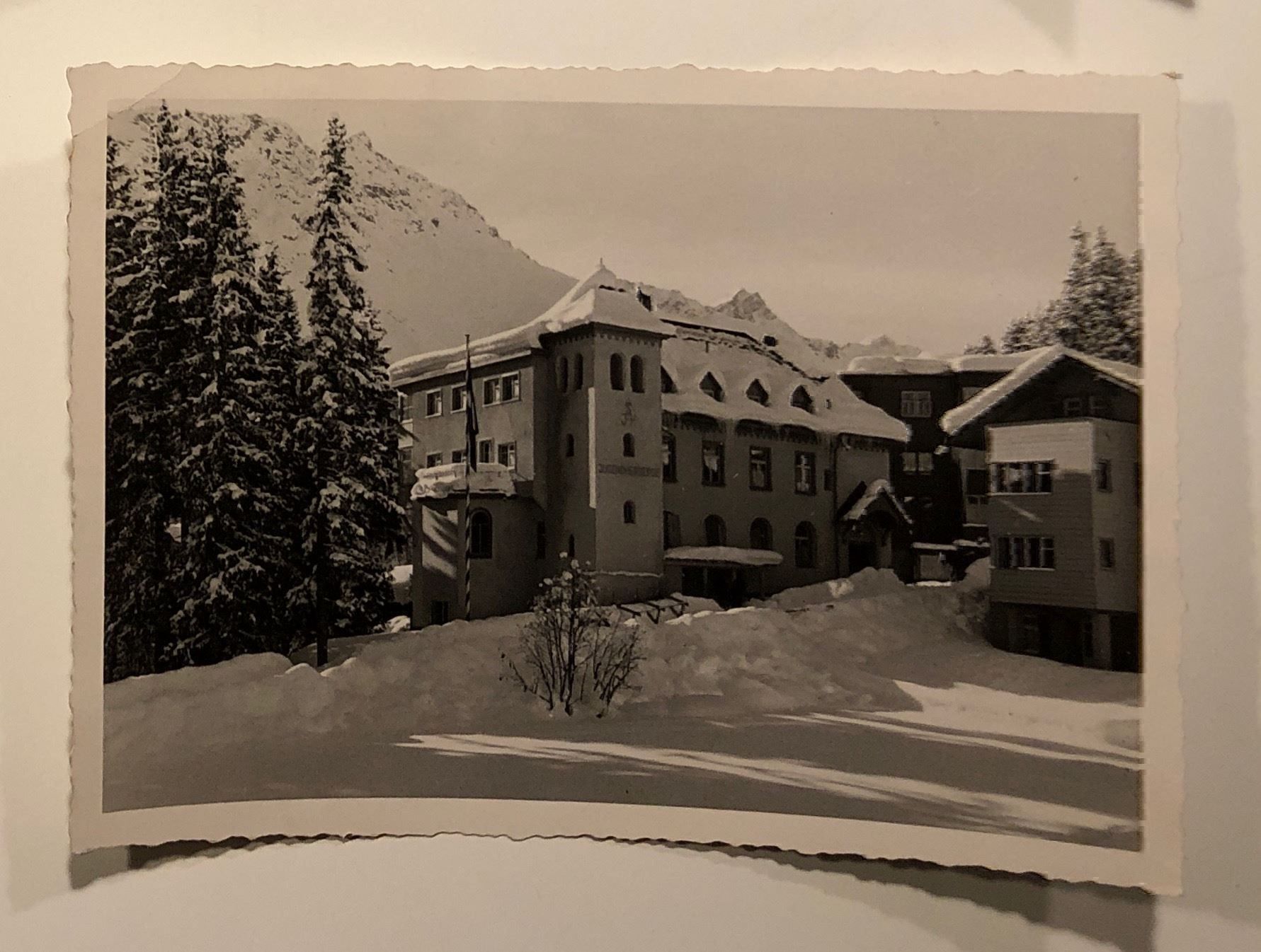 Dipinti: AROSA mit interessantem RADFAHRERTEXT !! – Usato da Lufingen venduto da Rac0