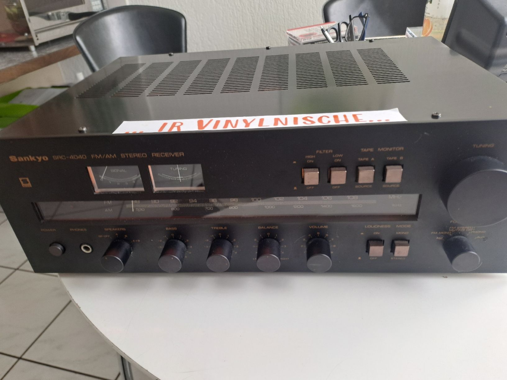 Receiver: Sankyo SRC-4040 FM/AM RECEIVER – Gebraucht aus Uetendorf von Essiggurken