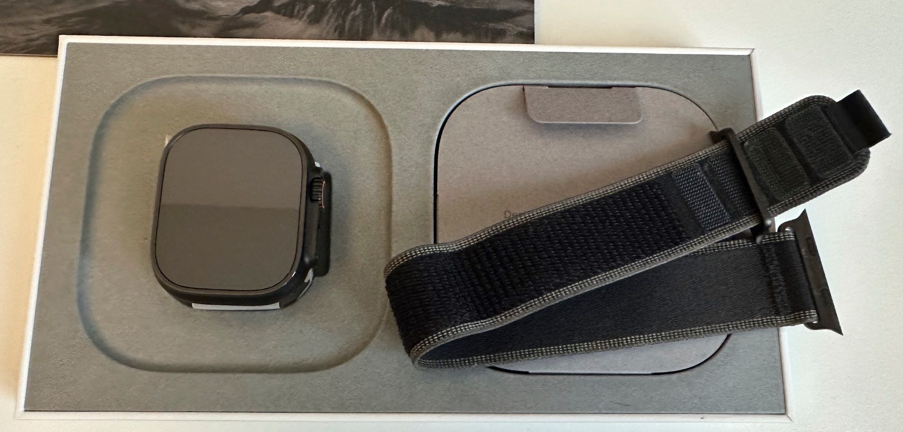 Apple Smartwatch: Apple Watch Ultra 3 | Black Trail Loop | 98% Battery – Usato da Bernex venduto da Acronychal 1