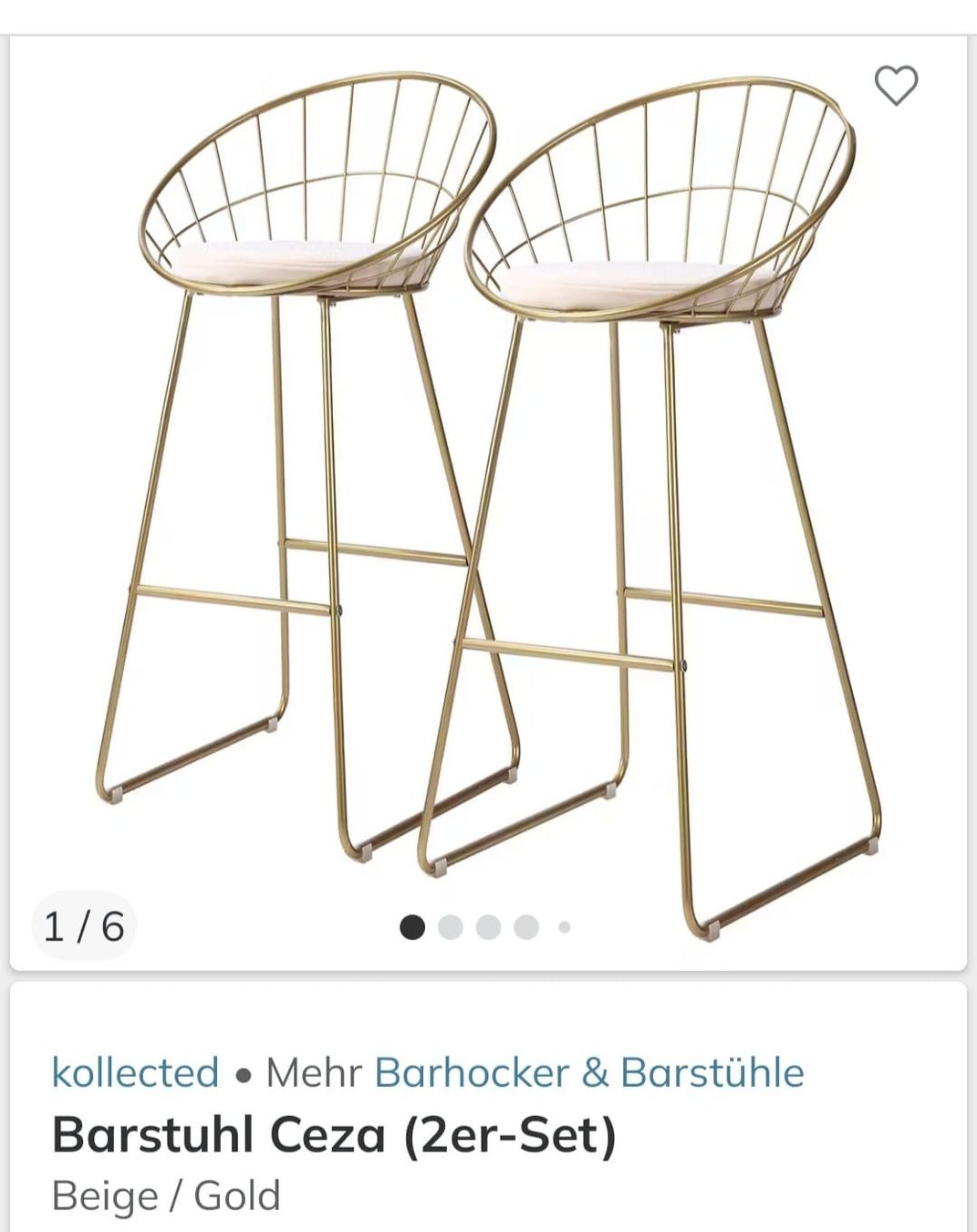 Chaises hautes: 2 Barstühle – Neuf (Voir description) à Buttisholz par Iris_ 1