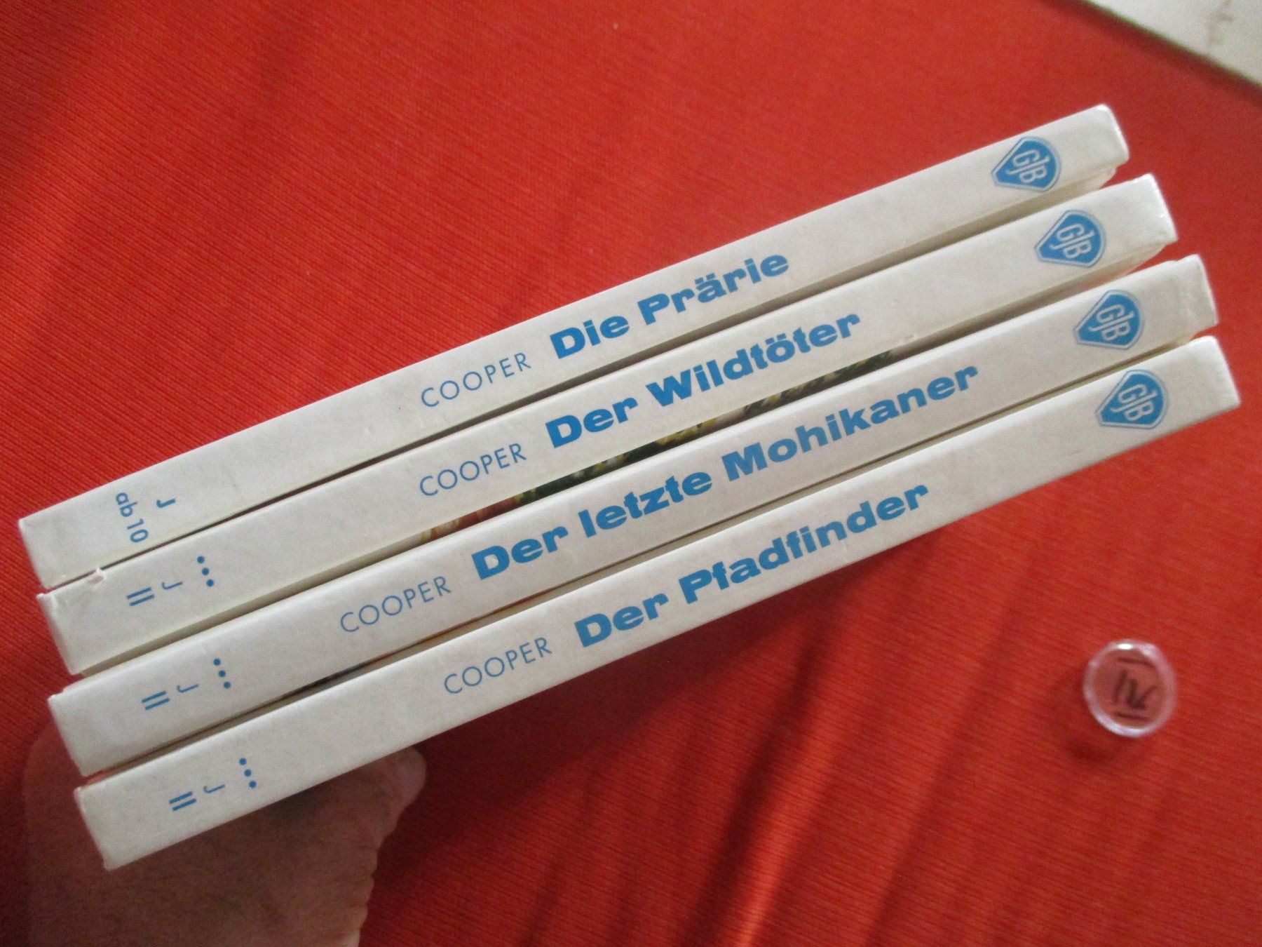 Libri: 4 x Buch J.F.Cooper – Usato da Birsfelden venduto da alles-muss-raus 1