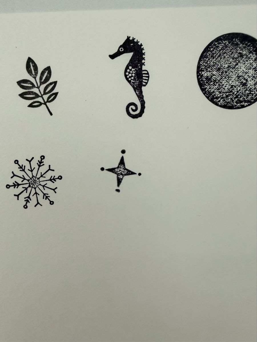 Stempel: Rubber stamp with motif: star – Gebraucht aus Thun von dar_fz6y