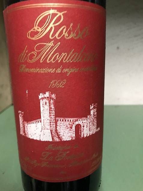 Wein: Vino rosso "Montalcino" annata 1992 – Gebraucht aus Lugano von egi_zk9d 1