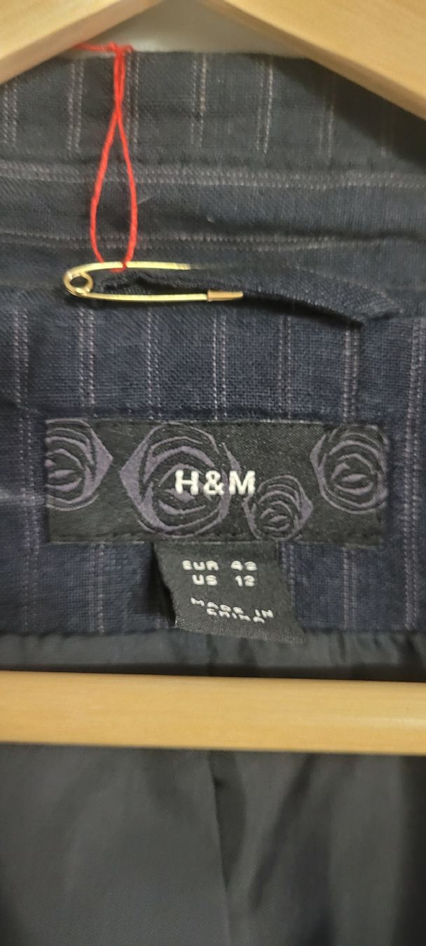 H&M Jacken: Blazer Vintage 42 Leinen – Gebraucht aus Ruggell von liverzano1 2