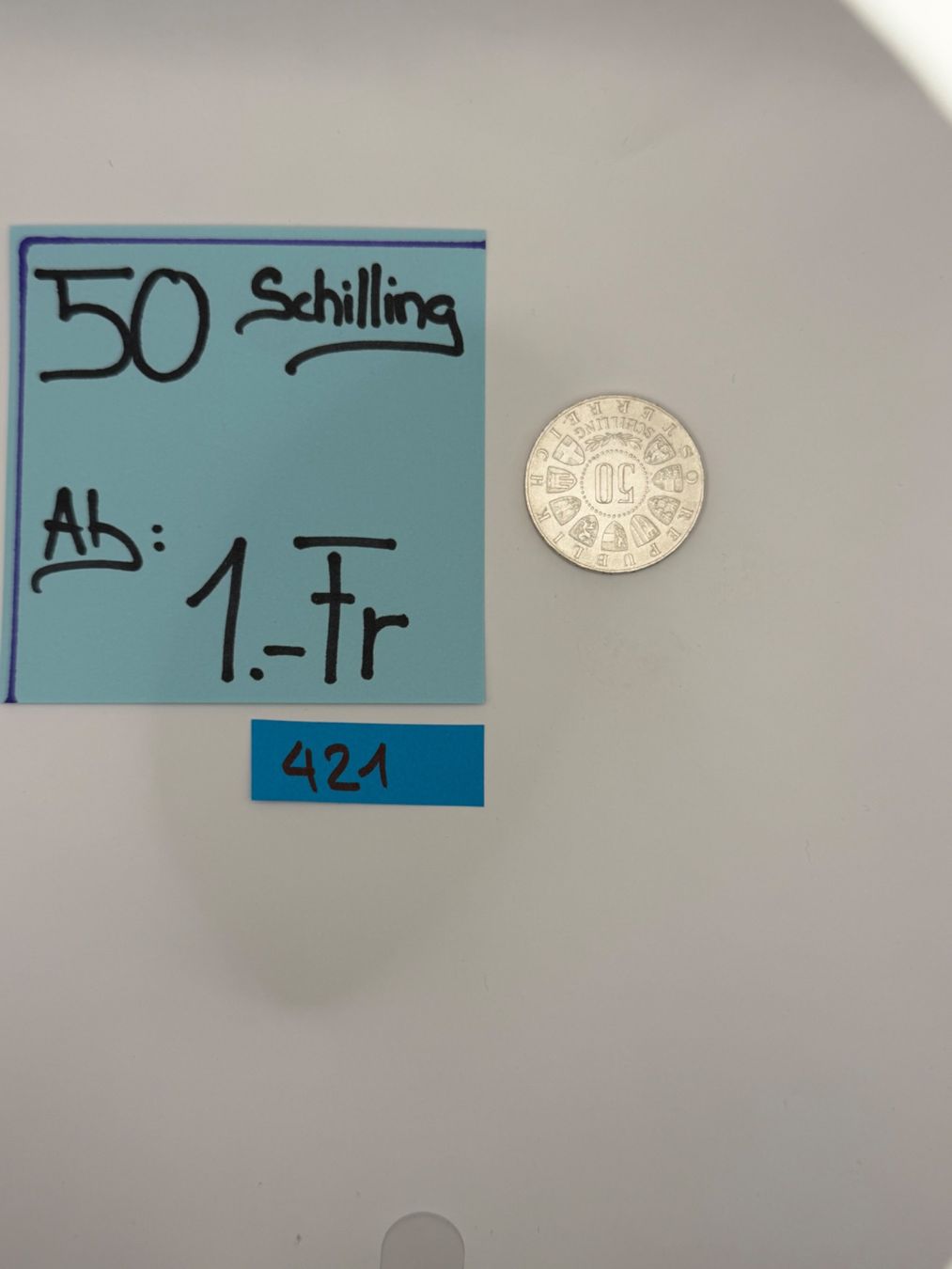 Tutti le monete: 50 Schilling Ab: 1.- Fr. – Usato da Engi venduto da kasi09