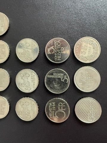 Tutti le monete: Lot de pieces commemoratives suisses – Usato da Crissier venduto da fab_k6 1