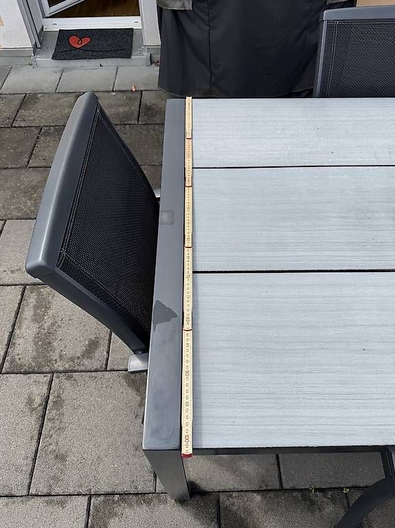 Set di tavolo e panche: Gartentisch mit 6 Stühlen – Usato da Zuchwil venduto da fra_f5cp 1