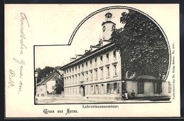 Aarau, Lehrerinnenseminar, Strassenparti