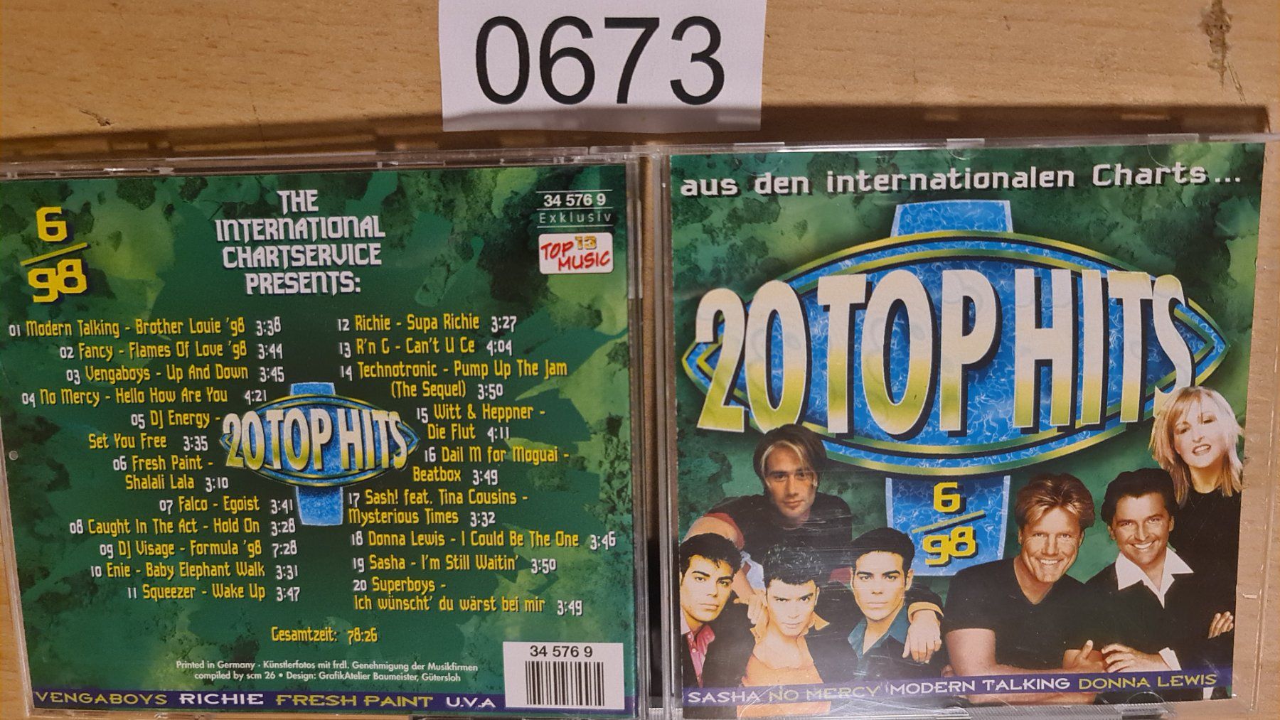 CD: 20 Top Hits – Usato da Dintikon venduto da Vexi