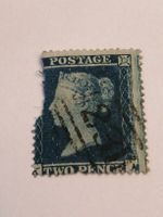 Two Pence Blue 1855