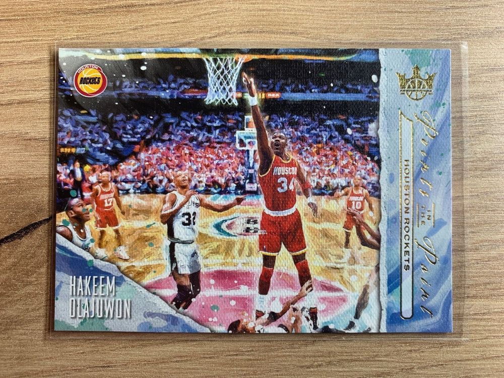 NBA Hakeem Olajuwon Court Kings Points in the Paint Kaufen auf Ricardo