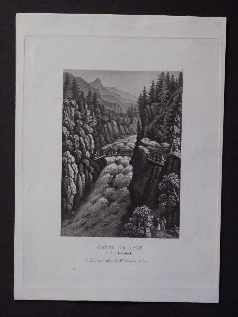 Gravures: Handeck Fall – D'occasion à Risch par Rischli15
