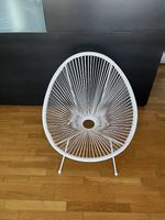 Acapulco Sessel / Lounge Chair weiss