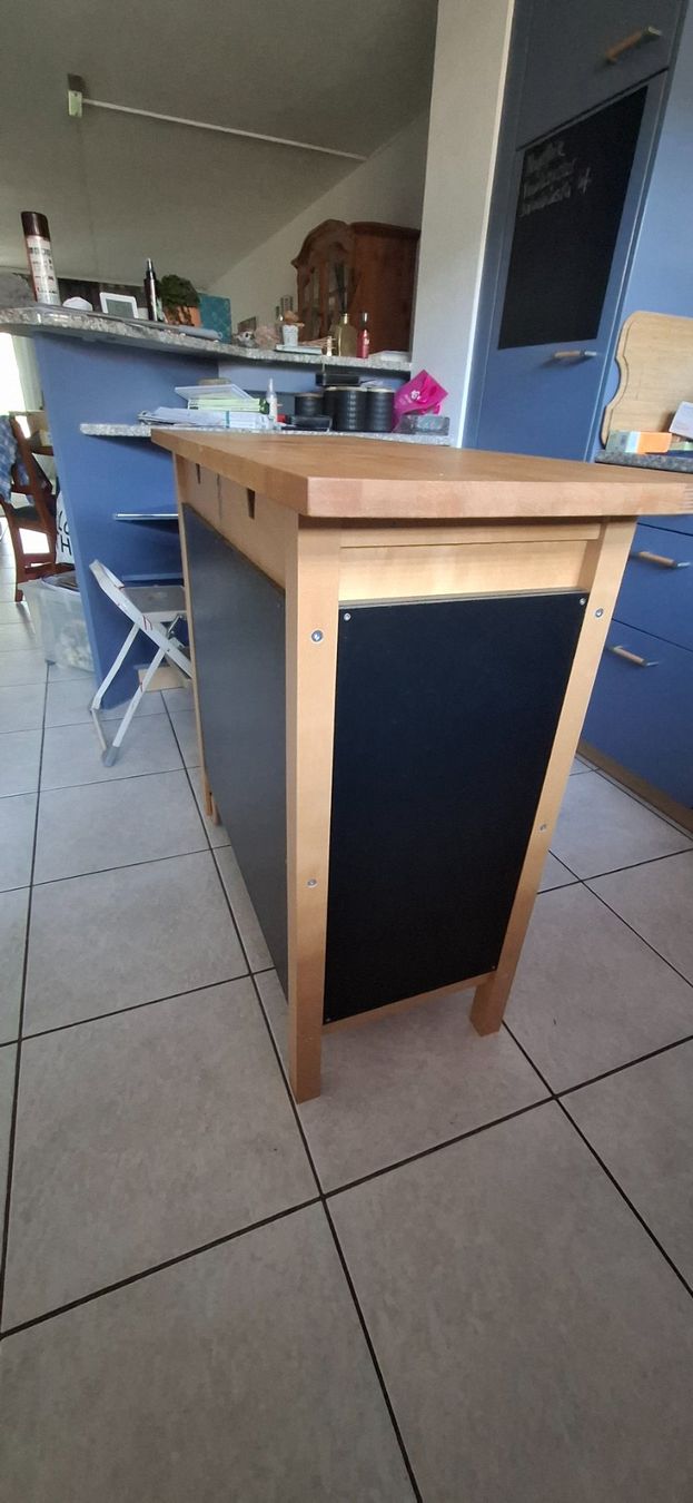 Ikea Komplettküchen: Kochinsel Holz mit Schubladen – Gebraucht aus Lyss von martine03 1