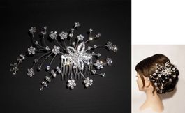 Haarschmuck Headpieces-Diadem, mit Kristallblumen