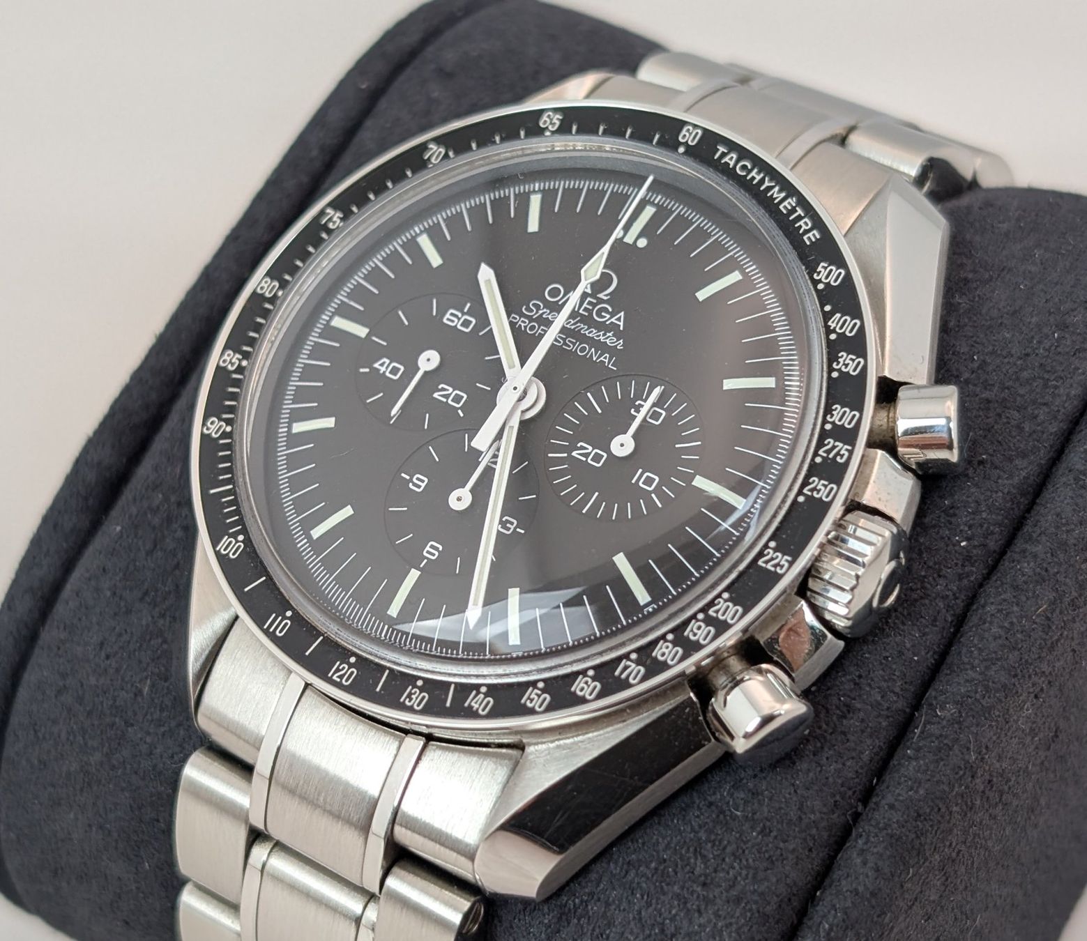 Omega Orologi: Omega Speedmaster Moonwatch Pro – Usato da Vessy venduto da granuleux 1