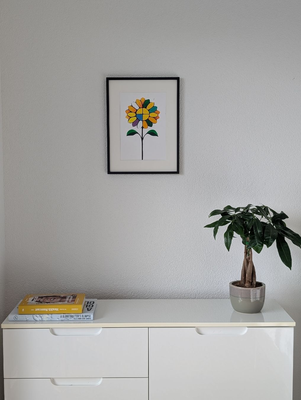 Dipinti: Original Gemälde Moderne Sonnenblume – Nuovo e nell'imballaggio originale da Winterthur venduto da LaVieColor 1