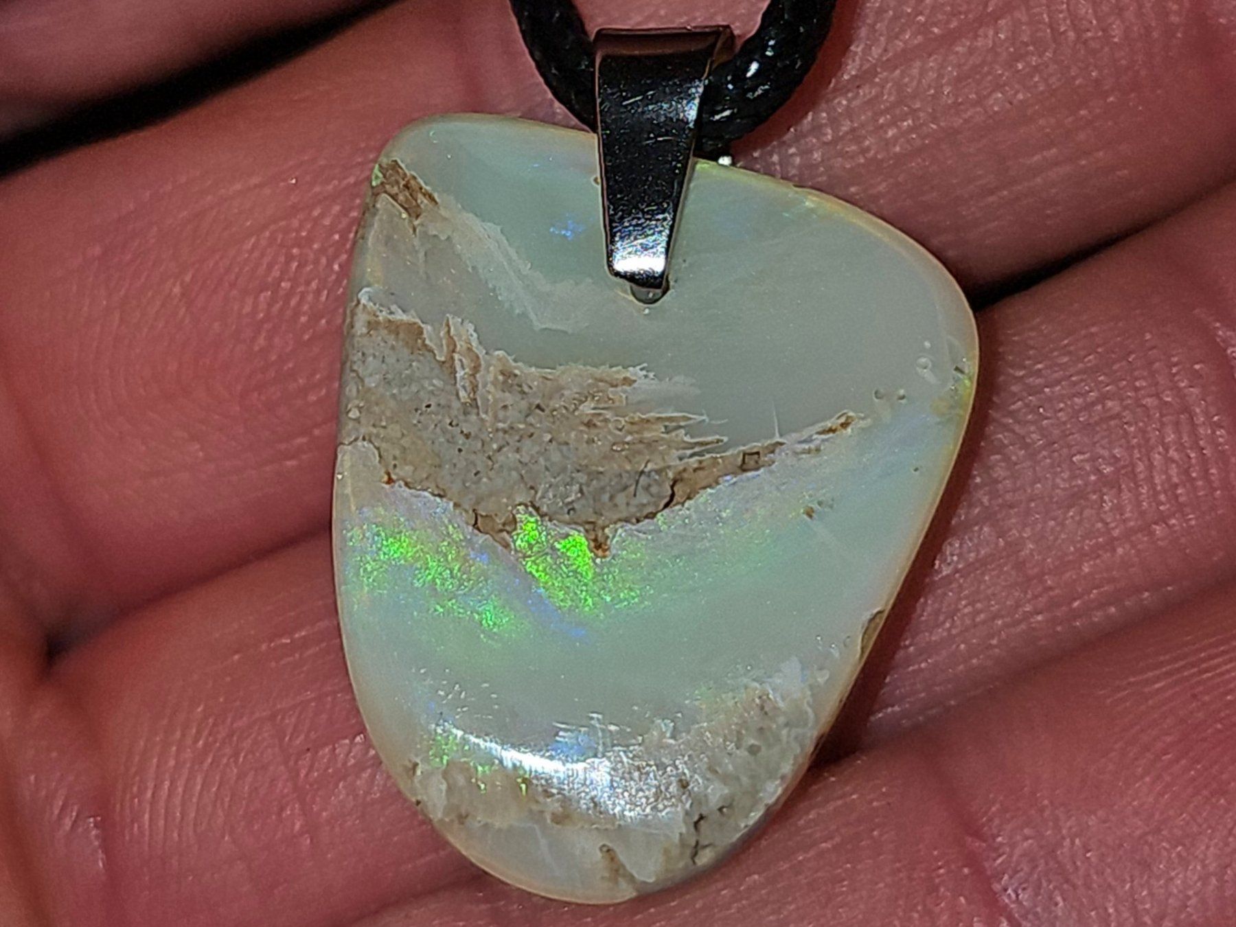 Edelsteine: Natürlicher australischer Boulder Opal Anhänger – Neu und originalverpackt aus Uerkheim von Winwinner 5