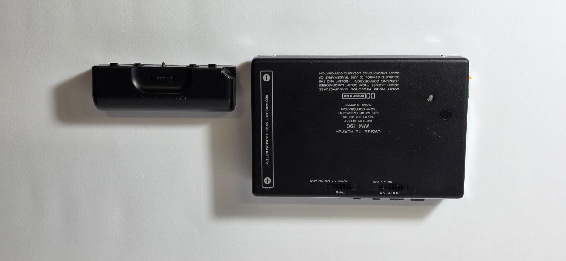 Sony Tragbarer Mediaplayer: Sony Walkman WM-190 Cassette Player – Defekt aus Zürich von spin23 5