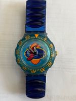 Vintage Swatch Scuba 200, Underpressure 1992 Design!
