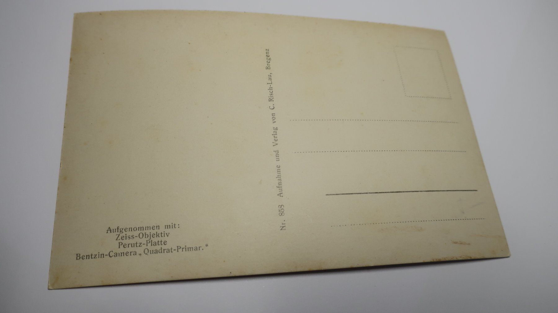 Cartes postales: Rorschach A. B.  N°858 Risch-Lau, Bregenz – D'occasion à Cormoret par Pascalll2001 4