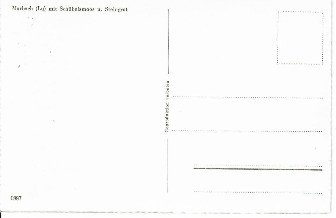 Cartoline postali: Marbach LU – Usato da Hochdorf venduto da Ziegel-16 1