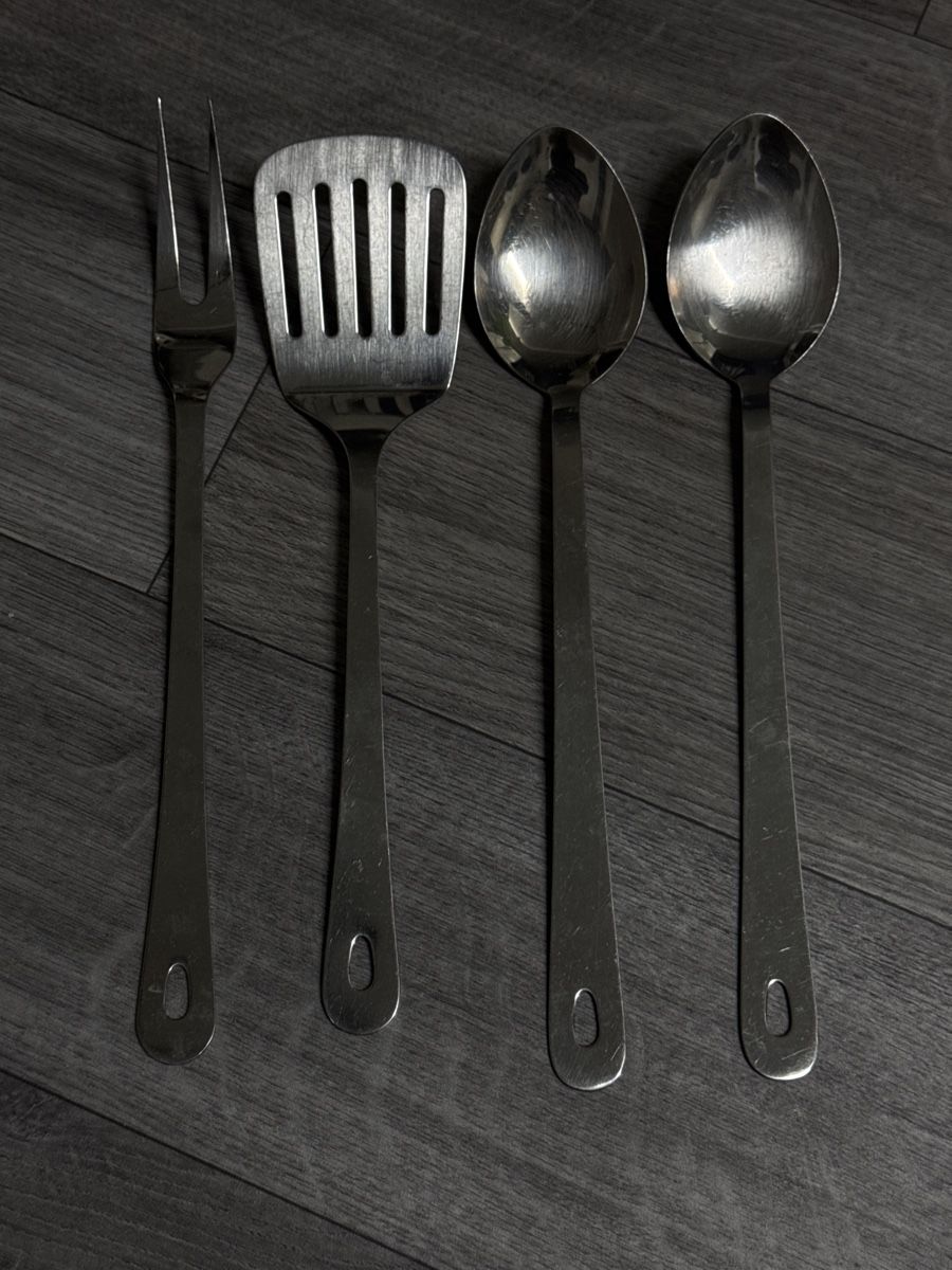 Bestecksets: Edelstahl Küchenhelfer Set 4-teilig – Neu (gemäss Beschreibung) aus Elsau von shoppa2 1