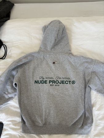 Nude Project Hoodie grau Grösse XL guter Zustand