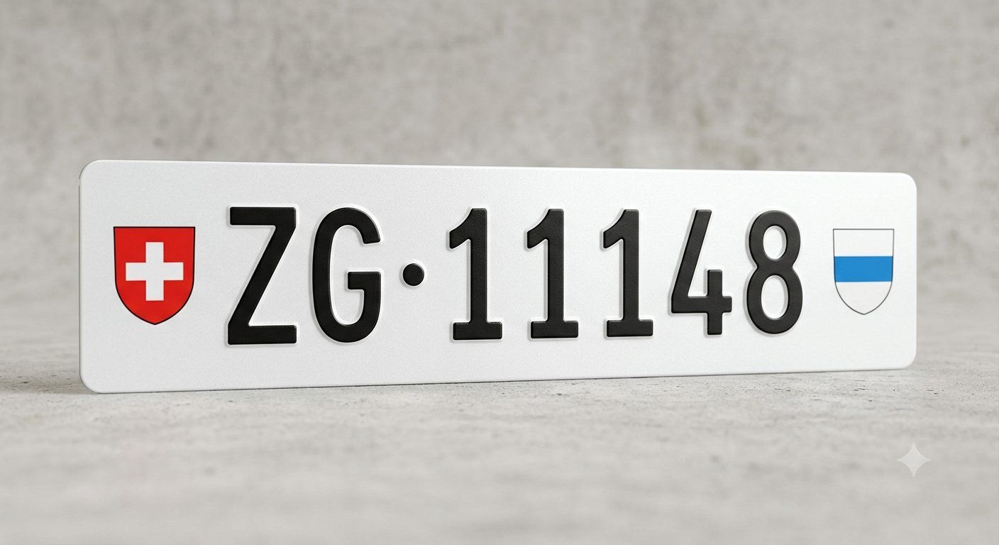 Insegne: Kennzeichen ZG11148 – Usato da Zug venduto da Autonummer-Zug.ch