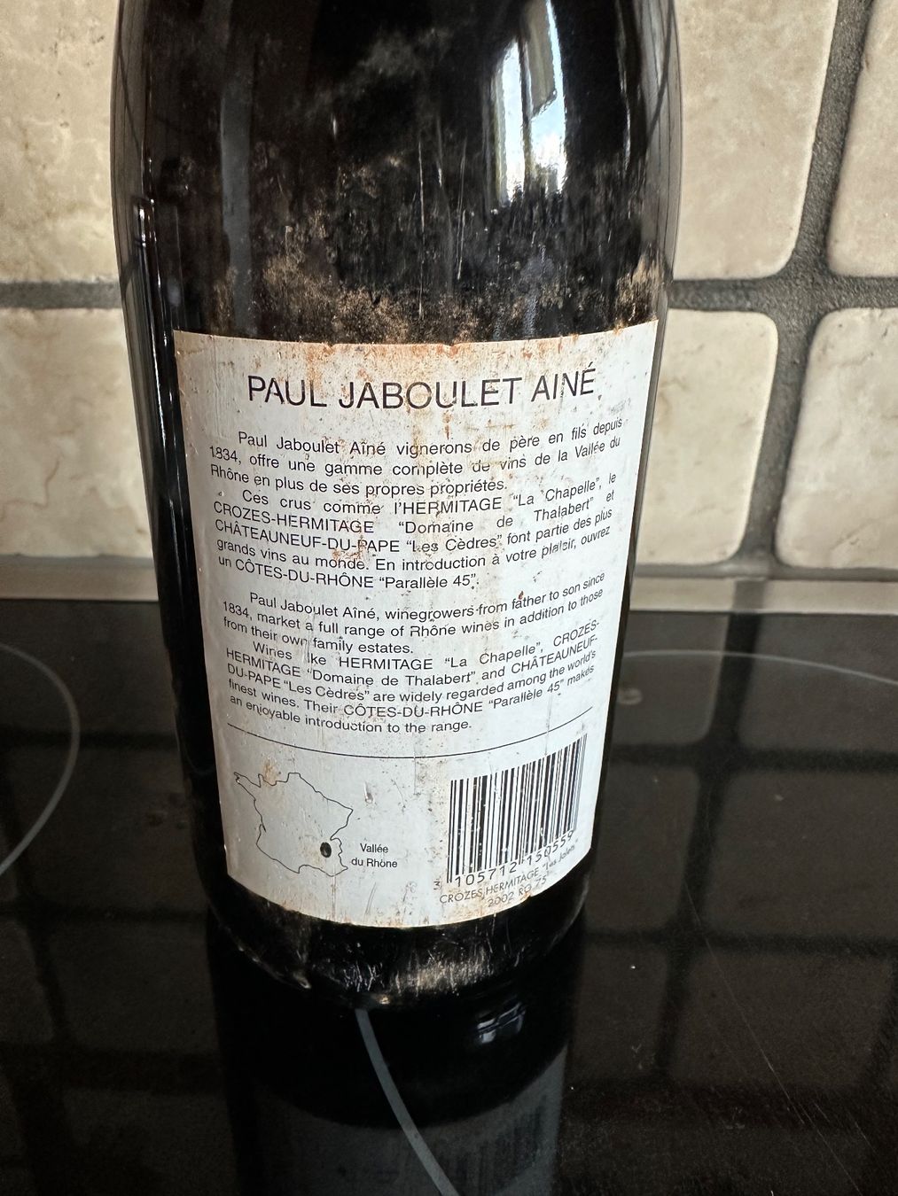 Vino: Crozes Hermitage 2002 – Usato da plagne venduto da grandgalop 2