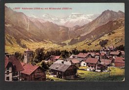 AK/BE Adelboden mit Wildstrubel