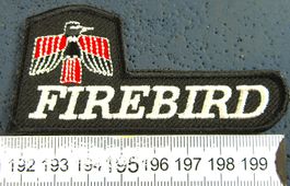 FIREBIRD PONTIAC AUTO LOGO AUFNÄHER MIT LEIM GESTICKT