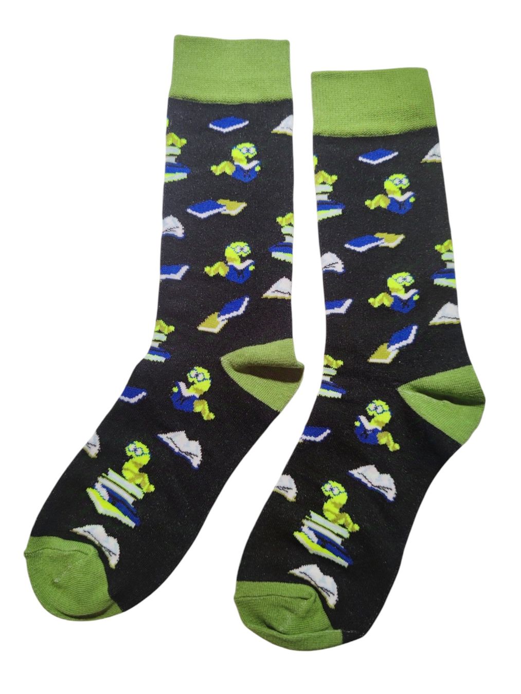 Calze: Socken Bücherwurm/Bookworm – Nuovo e nell'imballaggio originale da Zürich venduto da amysmith 1