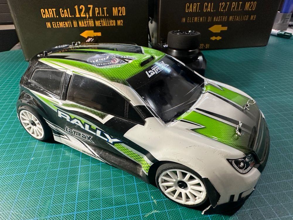Traxxas LaTrax Rally Bemalt/Aufkleber Karosserie | Für RC-Auto | Lackierter & Beklebter Body | Ersatz- Oder Custom-Teil