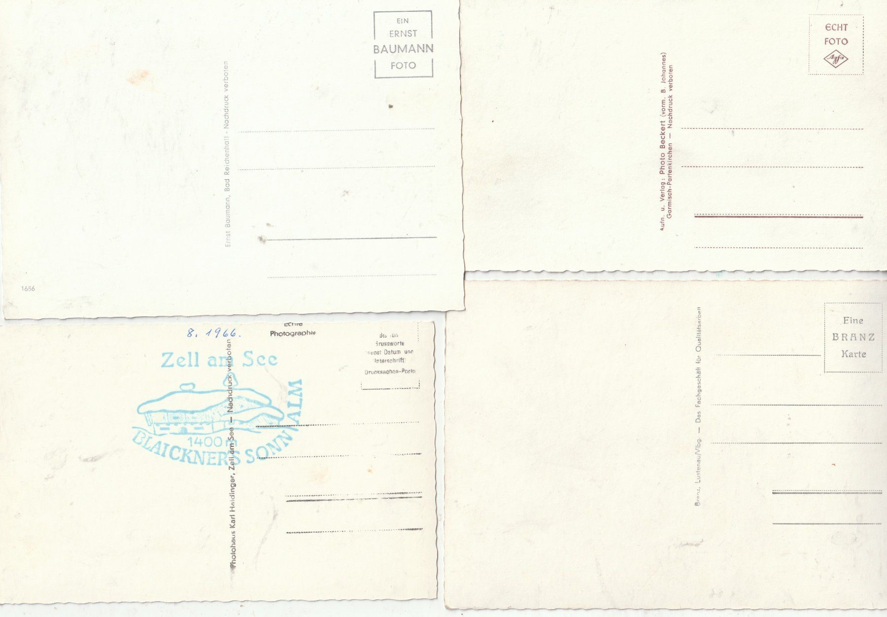 Cartoline postali: 20 Diverse karten Ausland – Usato da Lumbrein venduto da made02 1