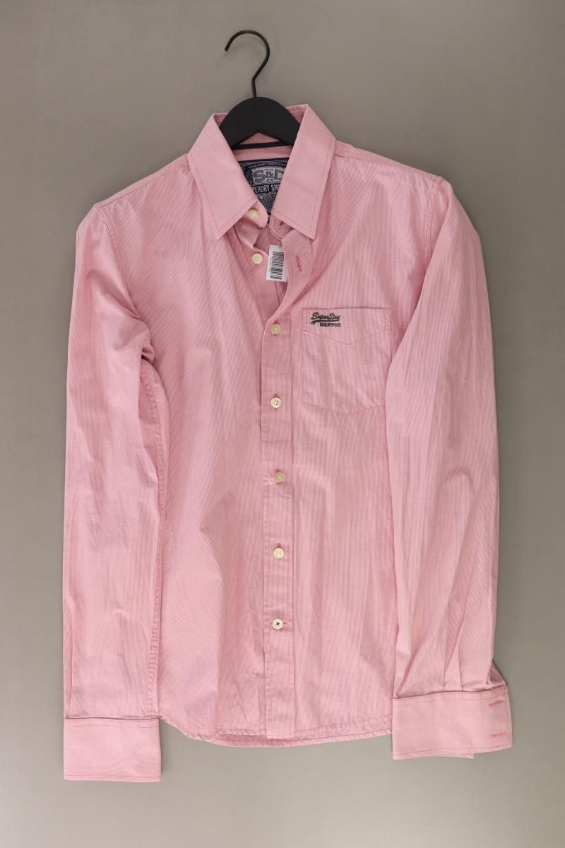 Hemden: Superdry Langarmhemd Gr. M rosa – Gebraucht aus Neustadt an der Waldnaab von SecondLifeFashion