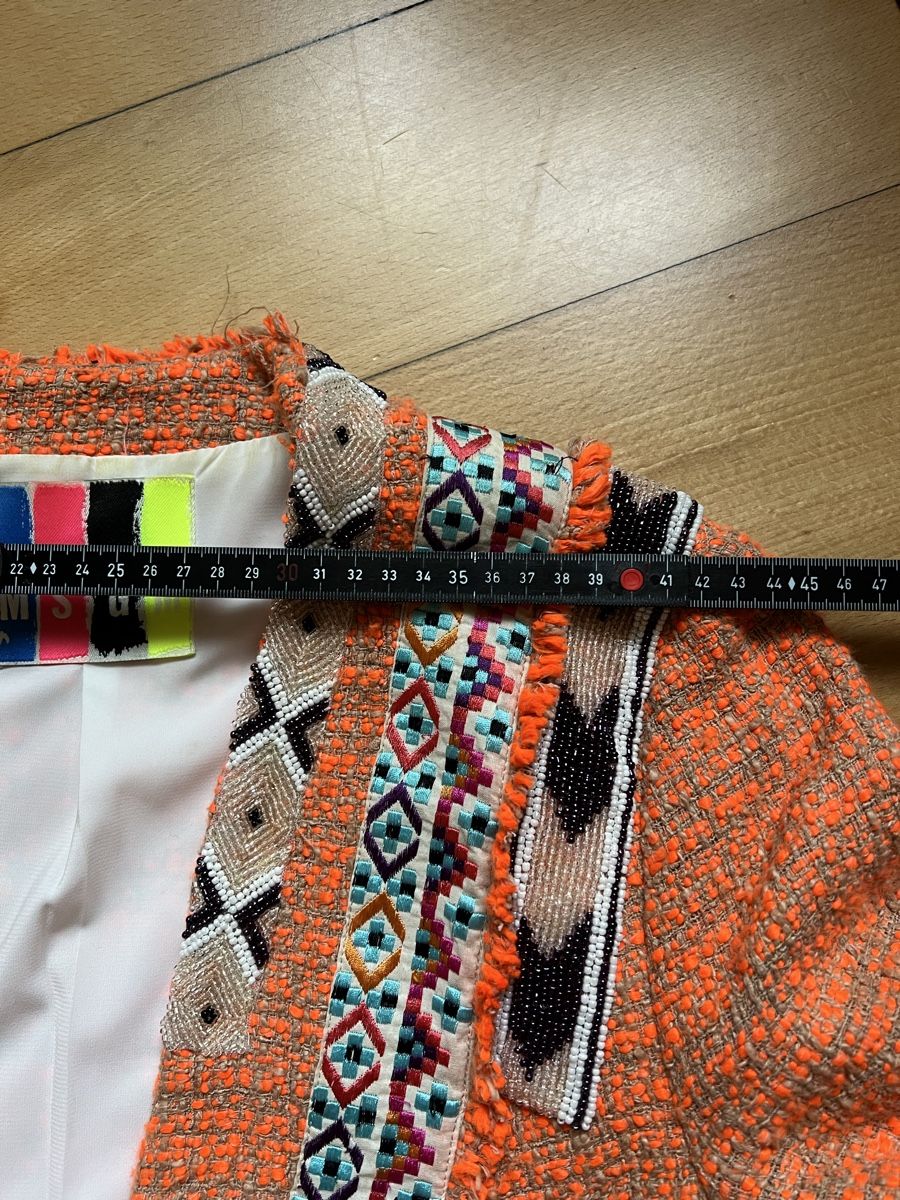 Giacche: MSGM Milano, Orange Jacke, Blazer Gr. 38, boho – Usato da Zürich venduto da angielmora 6