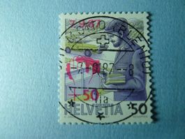 1987 Postbote heute Bodio Unwetterschäden ET Voll W66 Blenio