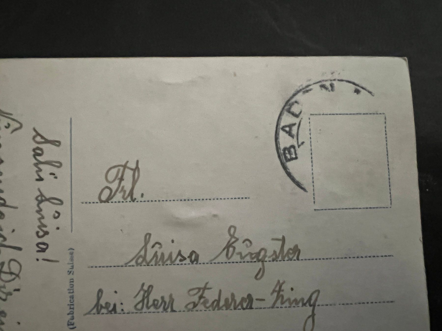 Ansichtskarten: AK   ca. 1940  Baden  (G3281) – Gebraucht aus Hinwil von Sidi4 1